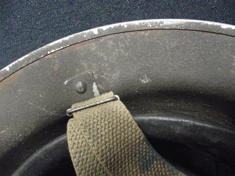 Red Painted 1941 Dated British Army MK2 Helmet. Army Fire Service? — image 8