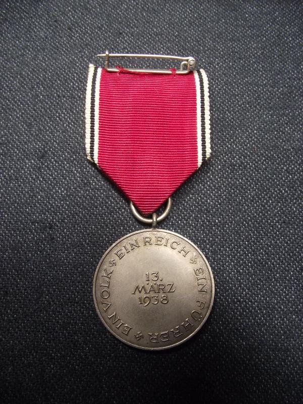 WW2 German Boxed 1938 Entry into Austria Anschluss Medal — image 4