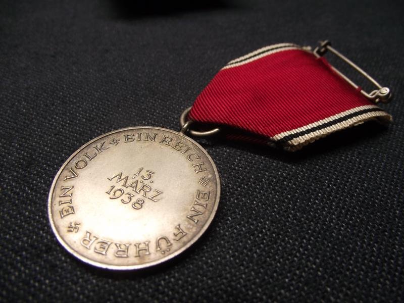 WW2 German Boxed 1938 Entry into Austria Anschluss Medal — image 5