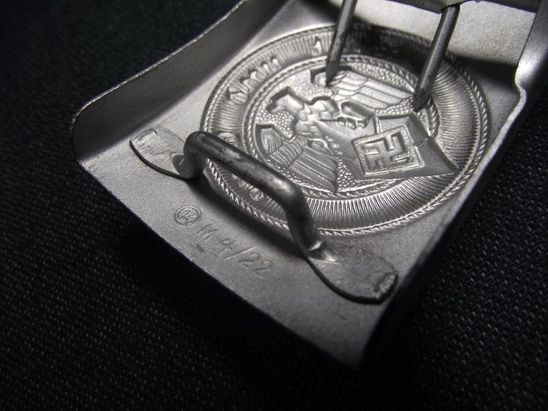Hitler Youth Buckle. M4/22, Christian Theodor Dicke. — image 7