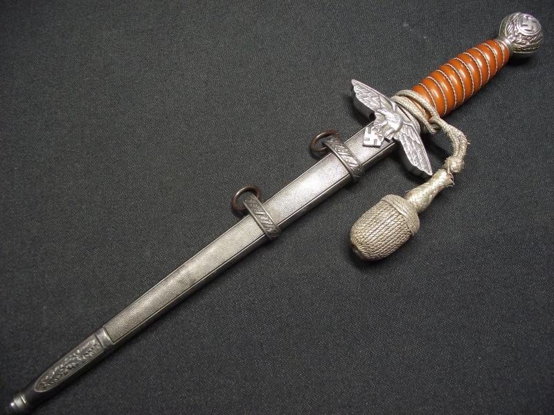 WW2 German Luftwaffe Officers Dagger. Eickhorn. — image 3