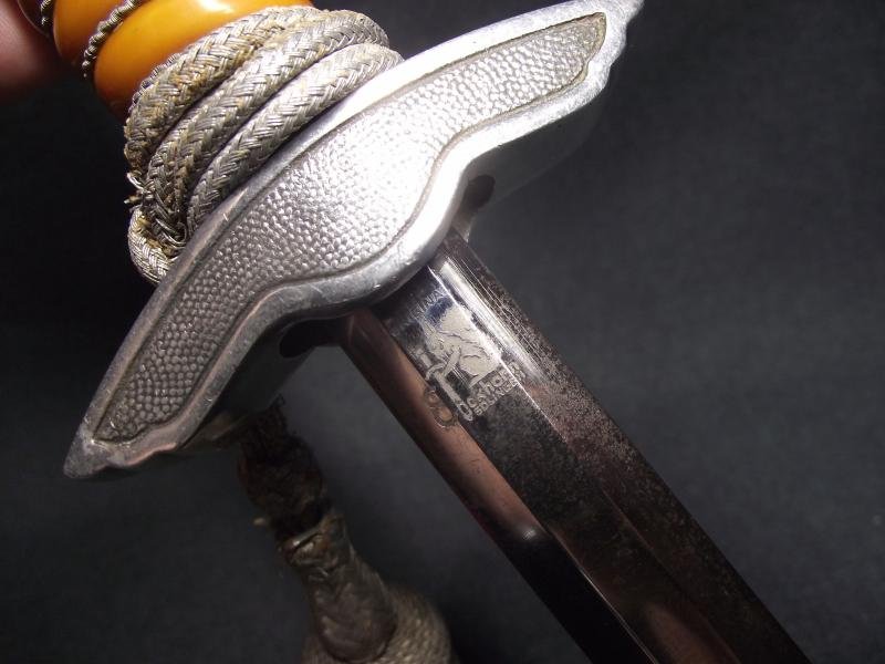 WW2 German Luftwaffe Officers Dagger. Eickhorn. — image 8