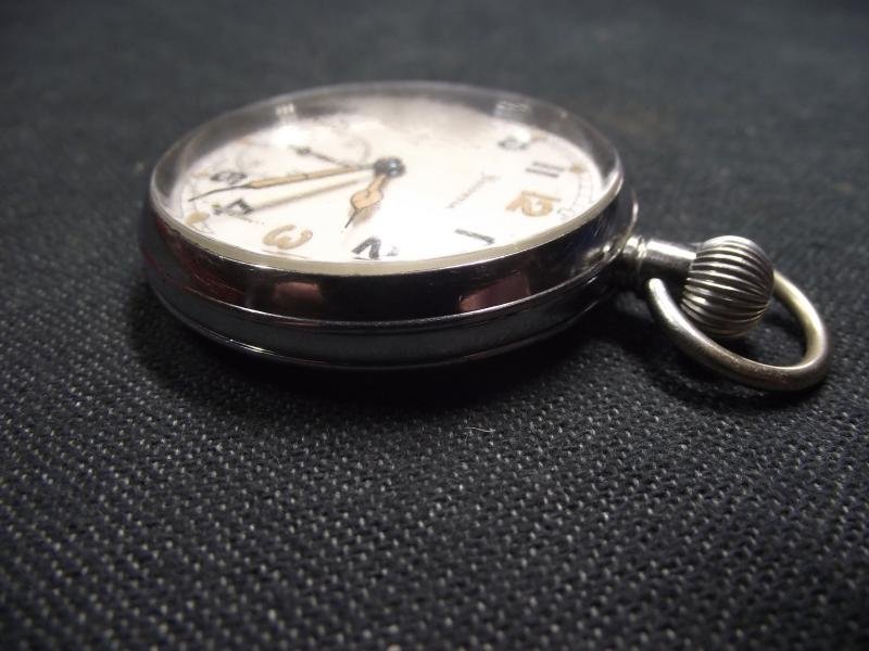 WW2 Helvetia British Army GS/TP Pocket Watch. — image 5