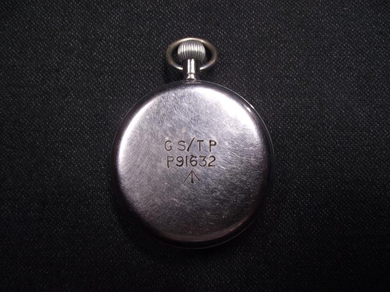 WW2 Helvetia British Army GS/TP Pocket Watch. — image 6