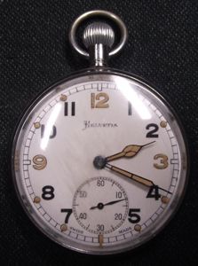 WW2 Helvetia British Army GS/TP Pocket Watch.