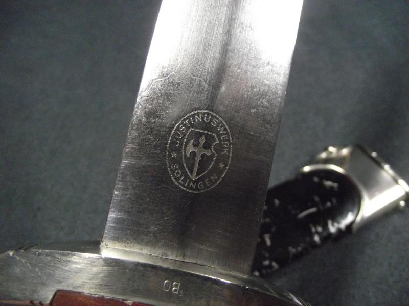 WW2 German NSKK Dagger. Justinuswerk Solingen. — image 5