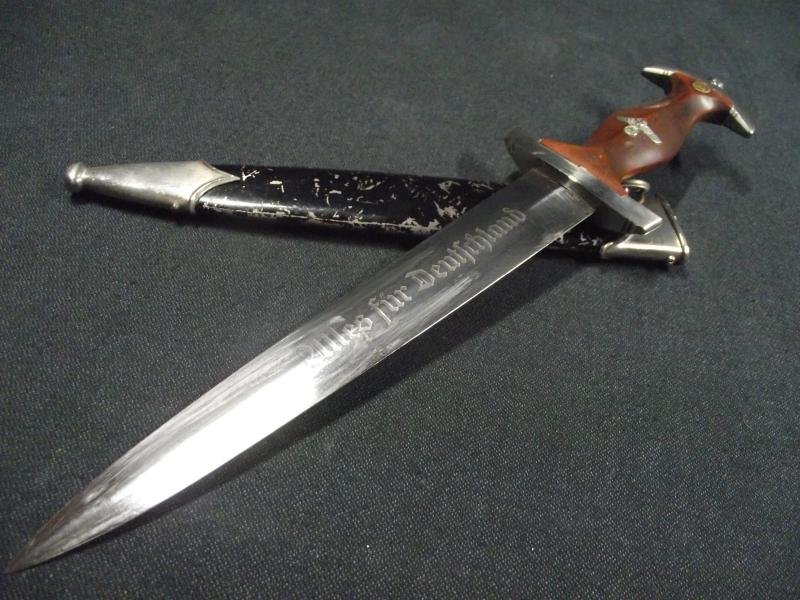 WW2 German NSKK Dagger. Justinuswerk Solingen. — image 6