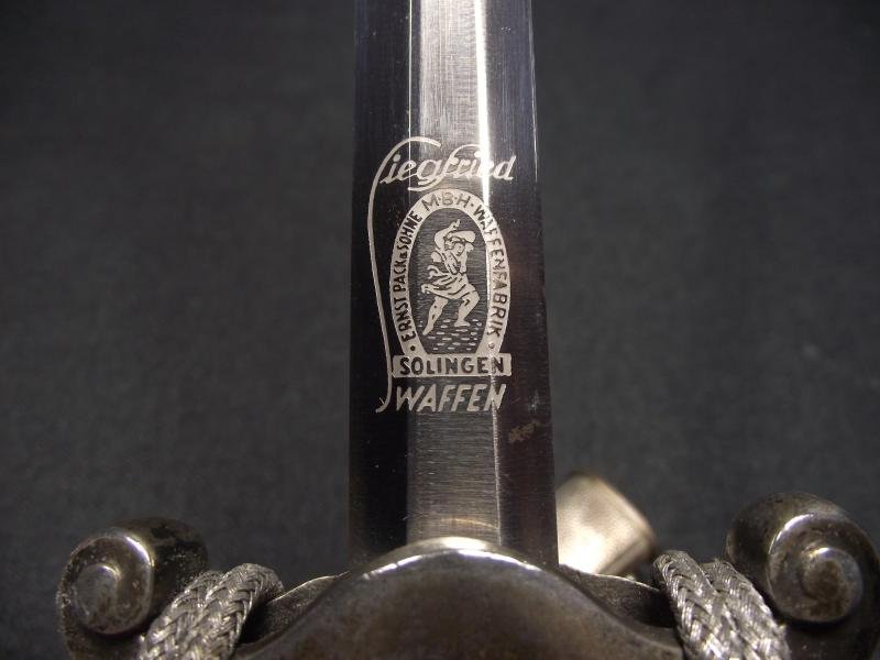 WW2 German Army Officers Dagger. Ernst Pack & Sohne. — image 6