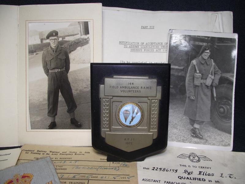 Korea Campaign and TA 144 Parachute Field Ambulance Grouping. Cardiff. — image 6