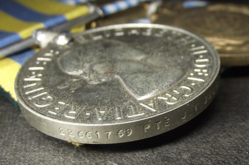 Korea Campaign Medal, Gloucester Regiment. — image 5