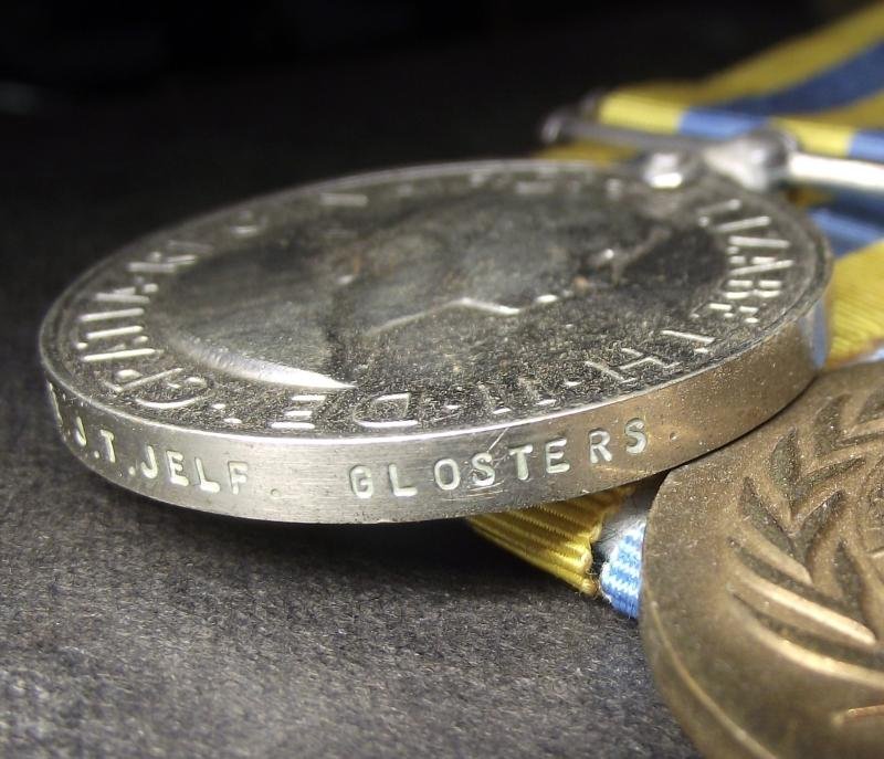 Korea Campaign Medal, Gloucester Regiment. — image 7