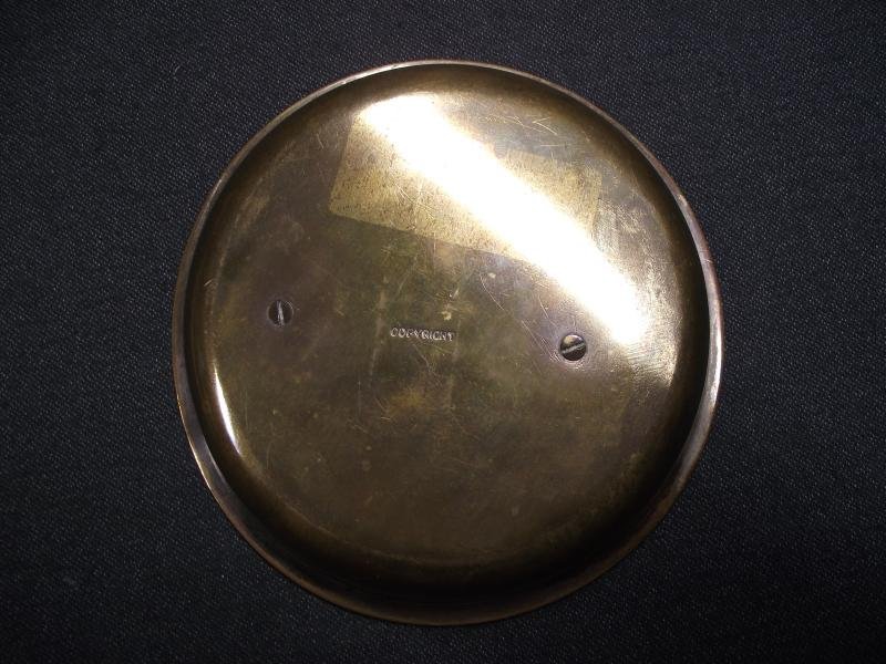 WW1 Bruce Bairnsfather ''Old Bill'' Brass Sweet Dish. — image 5