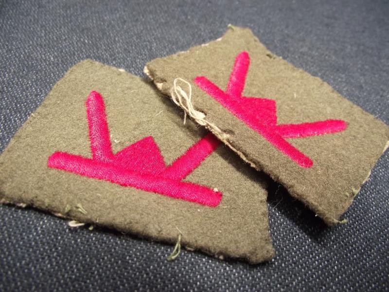53rd Welsh Division Formation Arm Patches. — image 2