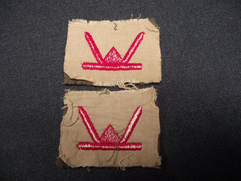 53rd Welsh Division Formation Arm Patches. — image 3