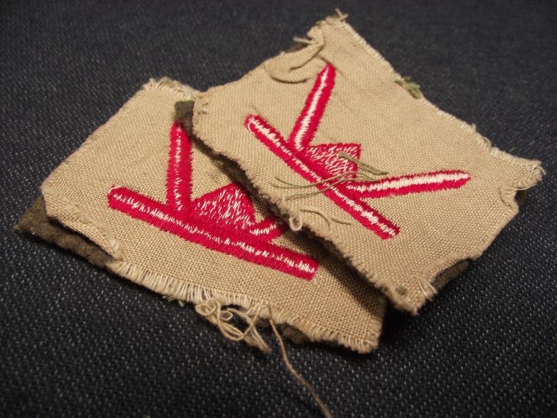 53rd Welsh Division Formation Arm Patches. — image 4