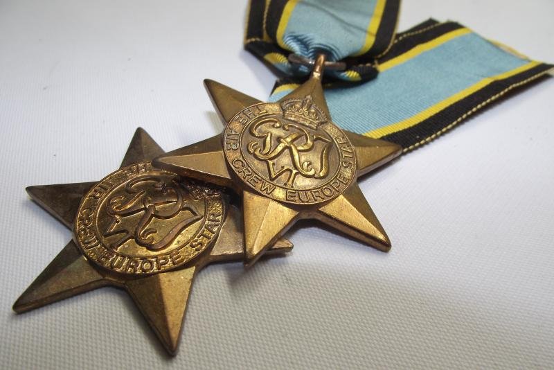 2 X Air Crew Europe Medals. Reproduction. — image 2
