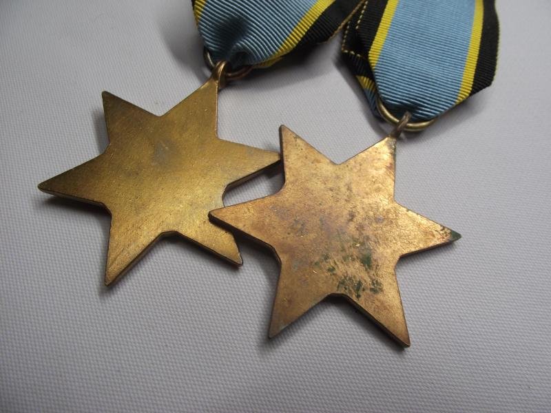 2 X Air Crew Europe Medals. Reproduction. — image 3