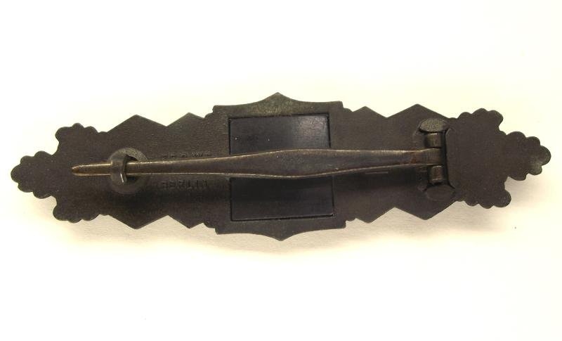 WW2 German Bronze Grade Close Combat Clasp. JFS. — image 5