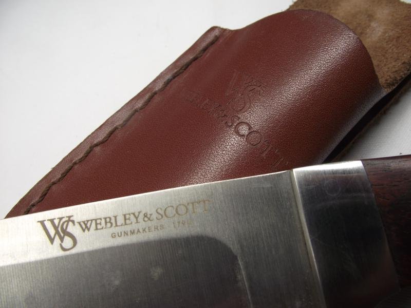 Sheath Knife . Webley and Scott. — image 7