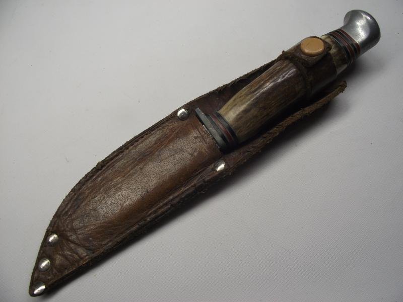 Vintage Sheath Knife. Johnson. — image 3