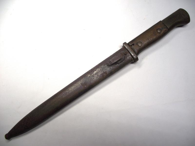 WW1 German SG84/98 Bayonet. Gottlieb Hammesfahr/ Bayard Knight. — image 10