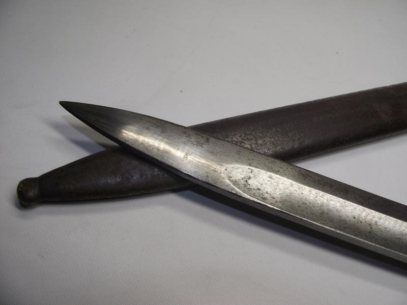 WW1 German SG84/98 Bayonet. Gottlieb Hammesfahr/ Bayard Knight. — image 3