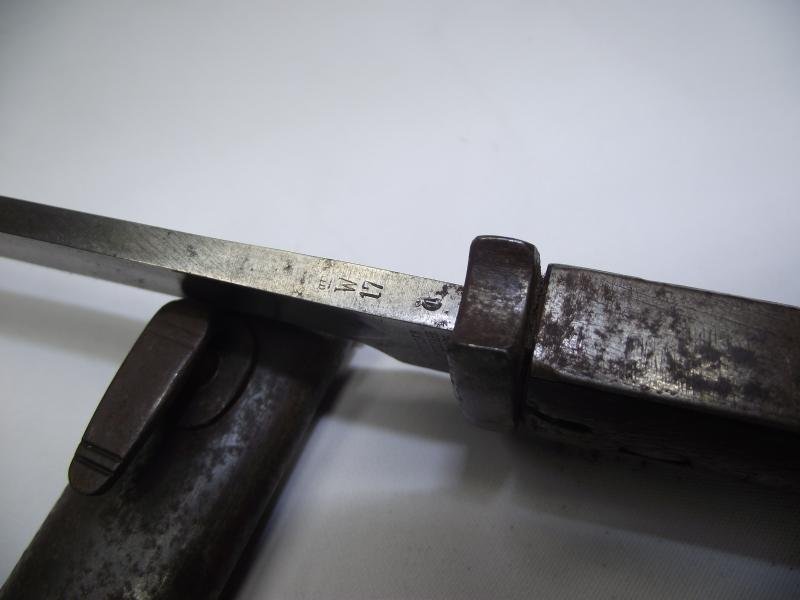 WW1 German SG84/98 Bayonet. Gottlieb Hammesfahr/ Bayard Knight. — image 4