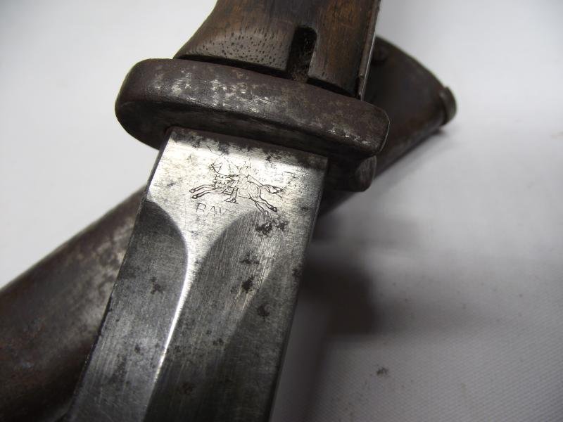 WW1 German SG84/98 Bayonet. Gottlieb Hammesfahr/ Bayard Knight. — image 6