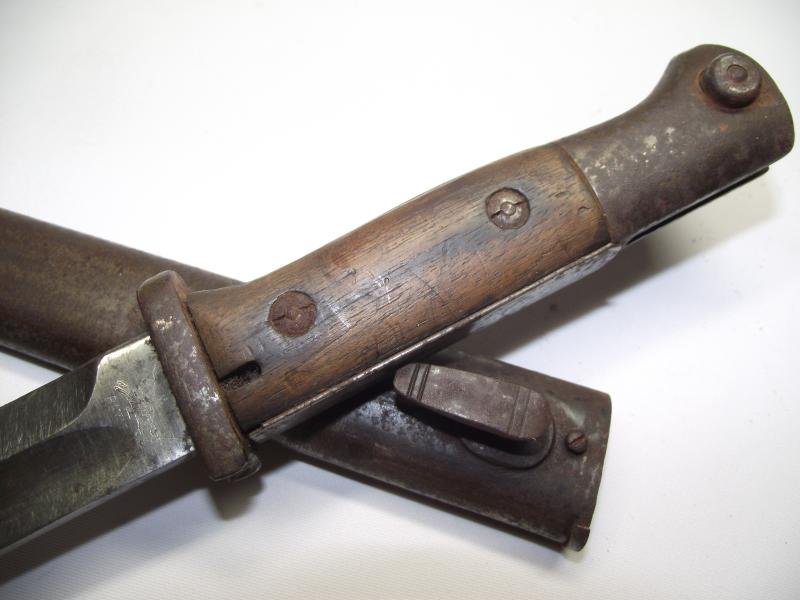 WW1 German SG84/98 Bayonet. Gottlieb Hammesfahr/ Bayard Knight. — image 9