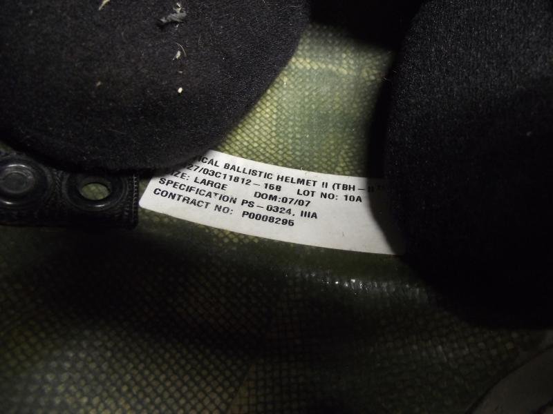 British Used Tactical Ballistic Helmet .TBH-II. — image 9