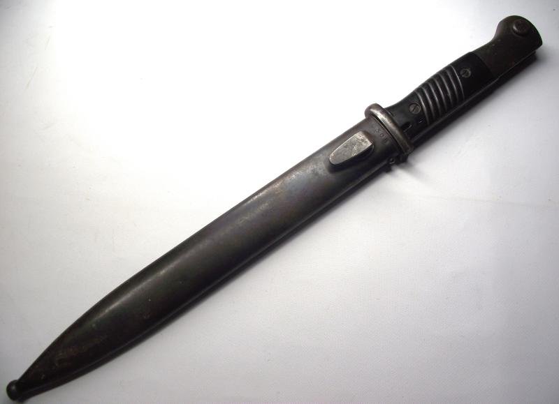 WW2 German Matching Numbers K98 Bayonet. Horster, 1940. — image 10