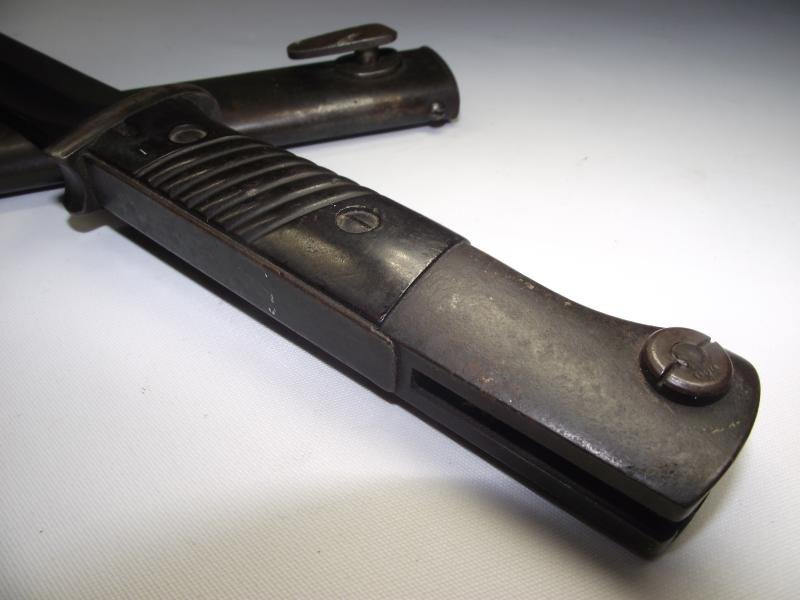 WW2 German Matching Numbers K98 Bayonet. Horster, 1940. — image 6