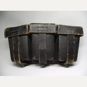 WW2 German K98 Leather Ammo Pouch.