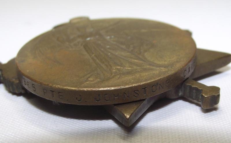 WW1 Cameron Highlanders Medals. — image 4