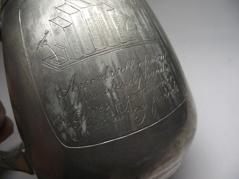 Dutch Jacht 323 Squadron Dedicated Souvenir Beer Tankard. — image 4