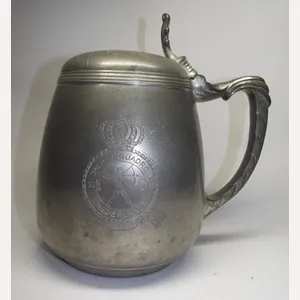 Dutch Jacht 323 Squadron Dedicated Souvenir Beer Tankard.