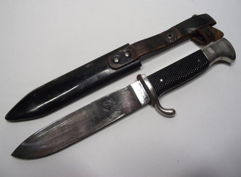 WW2 Hitler Youth Knife. M7/13 - Arthur Schuttelhofer. — image 3