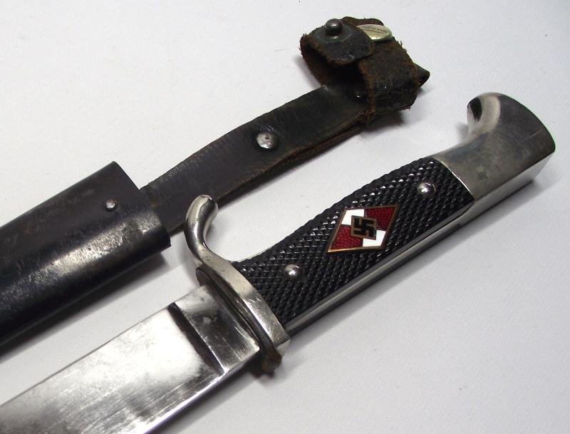 WW2 Hitler Youth Knife. M7/13 - Arthur Schuttelhofer. — image 4