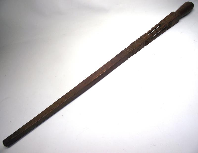 British POW Souvenir Walking Stick. Milag/Westertimke, 1944. — image 10