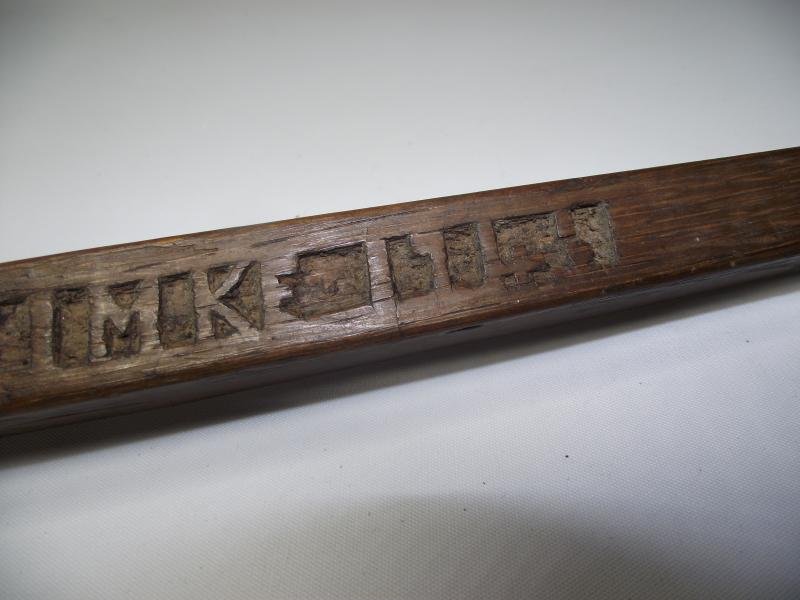 British POW Souvenir Walking Stick. Milag/Westertimke, 1944. — image 8