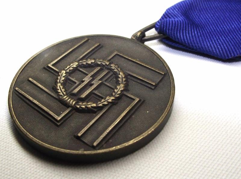 WW2 German SS 8 Year Long Service Medal. Type2. — image 3