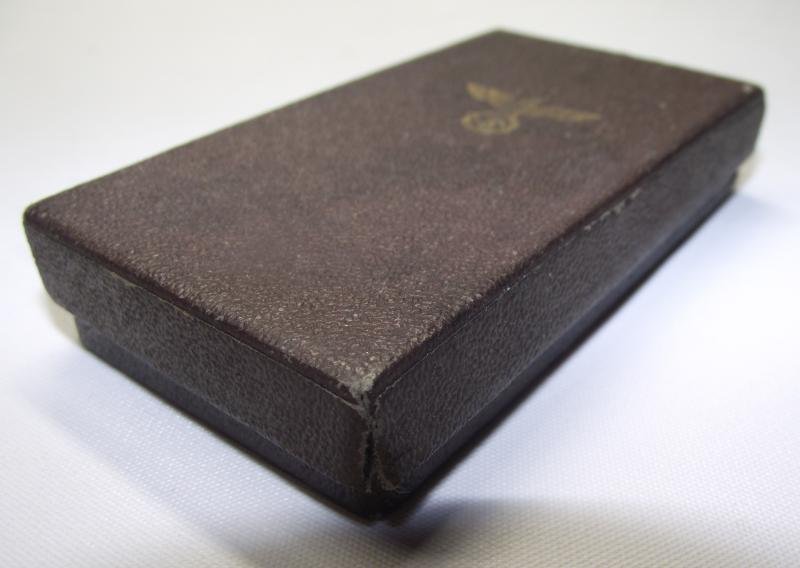 WW2 Boxed Bronze NSDAP Long Service Medal and Ribbon Bar, MM/15-Fredich Orth. — image 8