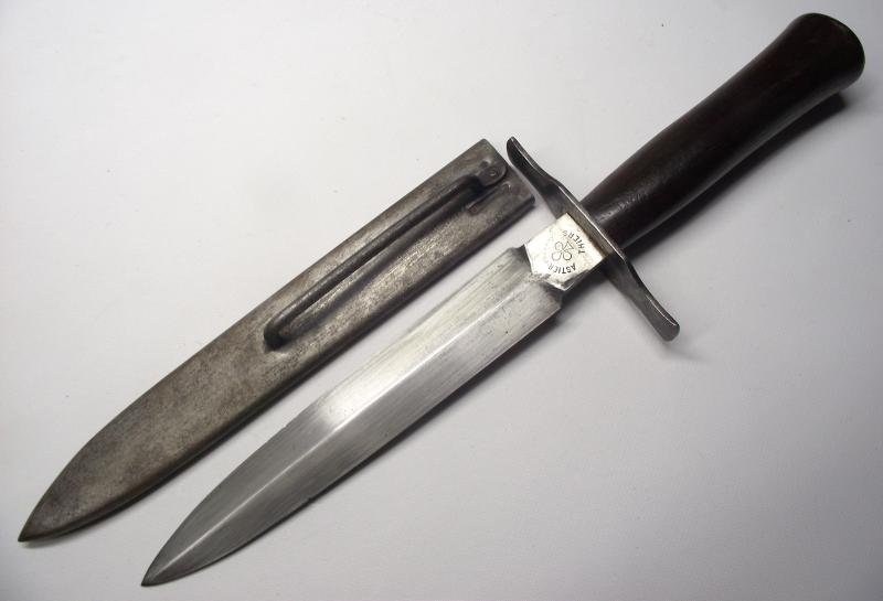 WW1 French Pattern 1916 Fighting Knife. Astier-Prodon, Thiers. — image 2