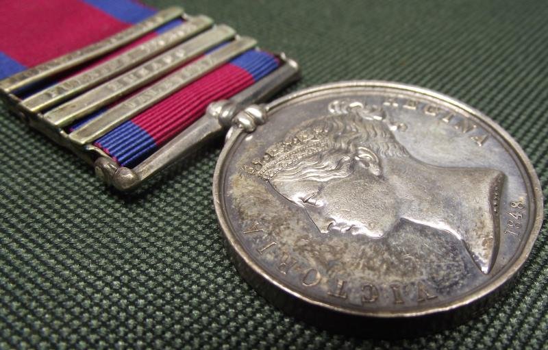 Victorian 24th Foot Talavera 4 Bar Military General Service Medal (MGSM) NO PAYPAL PAYMENTS! — image 3