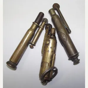 3 X British ''Trench'' Lighters.