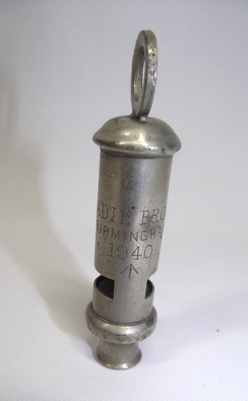 1940 Dated British Military Whistle. — image 5