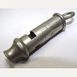1940 Dated British Military Whistle.