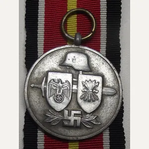 WW2 German Spanish Blue Division Russia Volunteers Medal, 1944. MM1/Deschler.