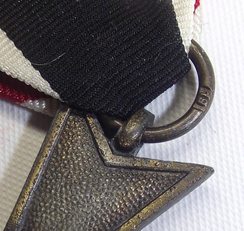 WW2 German War Merit Cross. KvK Without Swords. MM19, E.F.Wiedman. — image 5