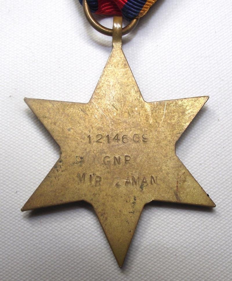 WW2 British Burma Star. Named and Numbered. — image 4